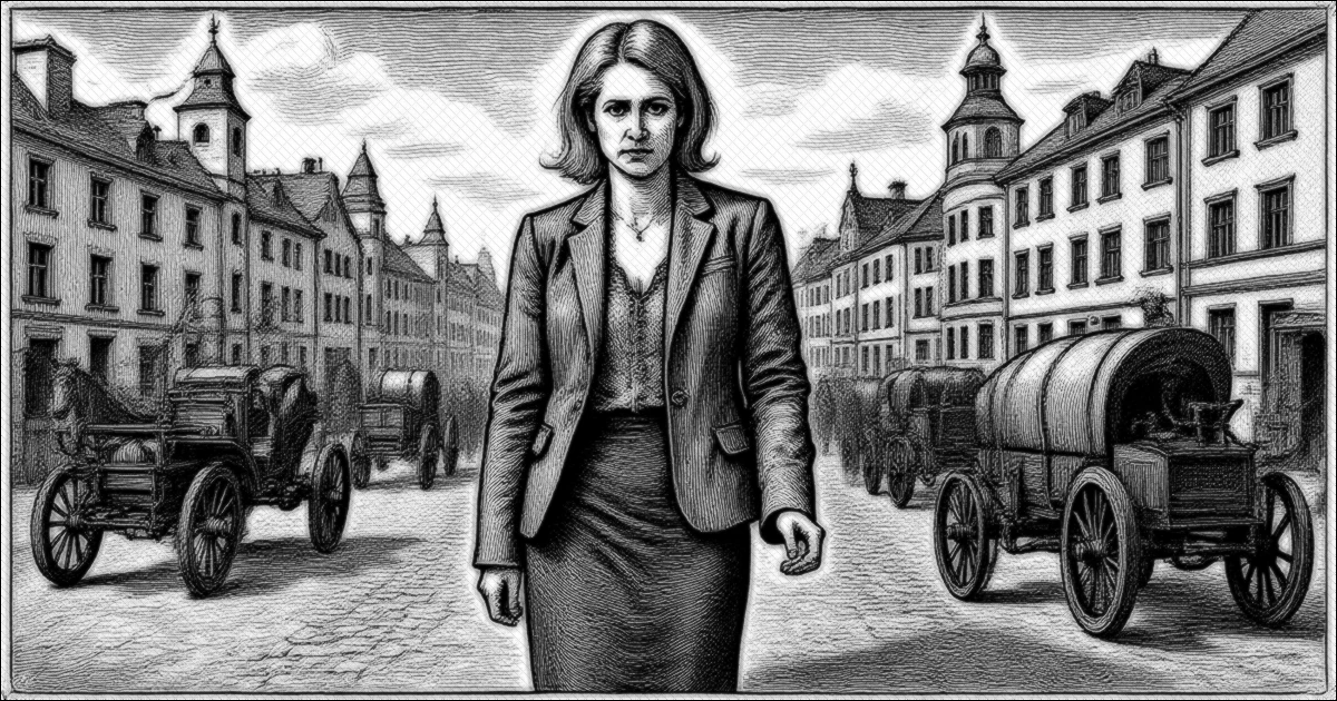 Миниатюра материала «О том, как дама эстонская ловушки распознает, а переговоров не водит, и как в Глупове о том судачат»