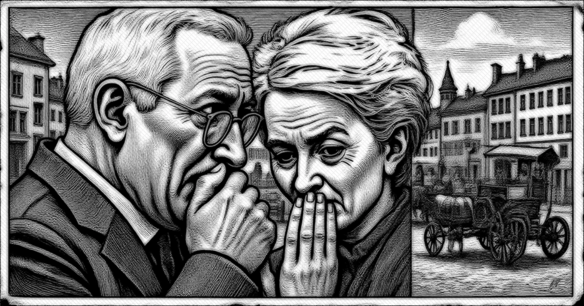 Сатирическая версия материала «О том, как европейские вельможи отказались от посредничества и обратились к прямой речи» в реальности «Щедрин»