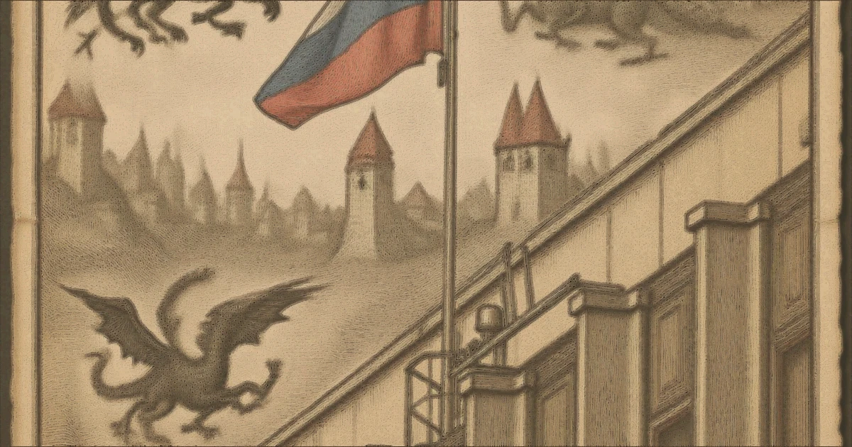 Сатирическая версия материала «Предостережение Мудреца: Западная Глупость и Северная Сила» в реальности «Фэнтези»